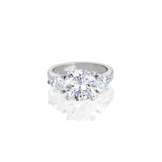 Darika Three Stone Engagement Ring