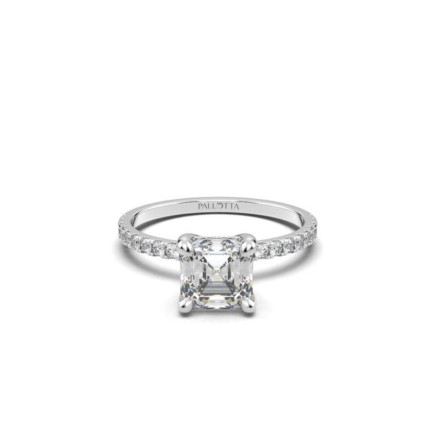 Jacqueline Pave Engagement Ring