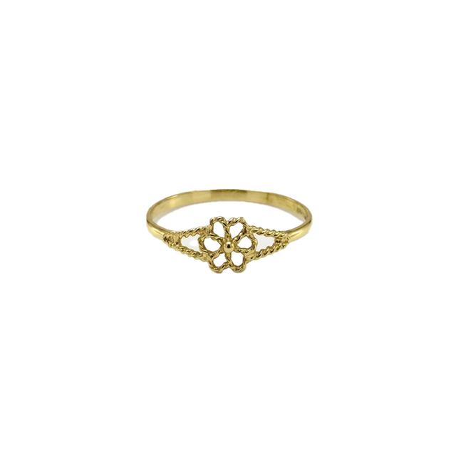 Britta Floral Gold Ring