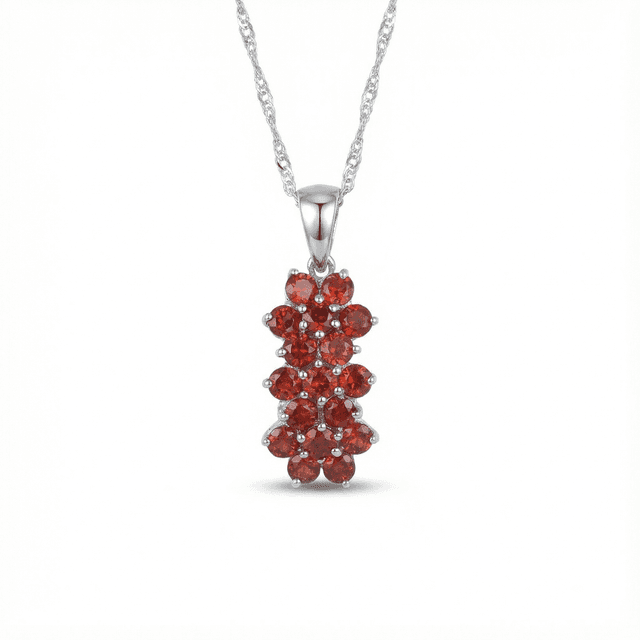 Dahab Red Spinel Necklace