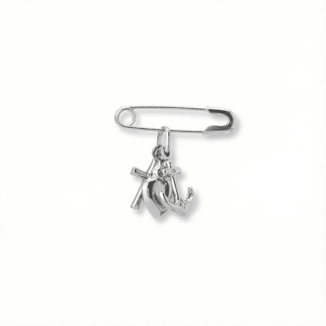 Dopsy Baby Faith Hope Charity Pin