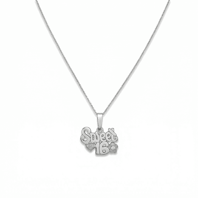 Sweet 16 Pendant Necklace