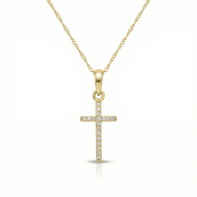 Sofia Diamond Cross Necklace
