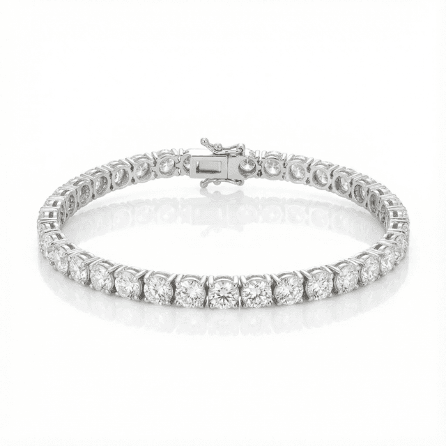 Abyasa Lab Diamond Tennis Bracelet