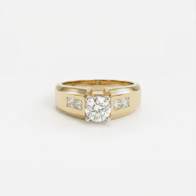 Millie Channel Set Engagement Ring