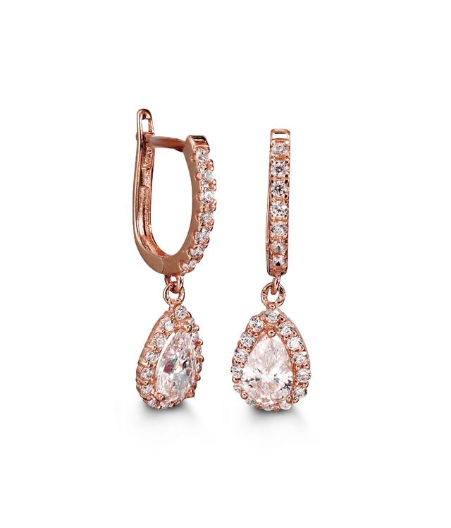 Femila Huggies Cubic Drop Earrings
