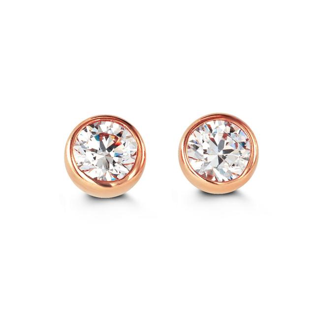 Indira Bezel Stud Thalia Earrings