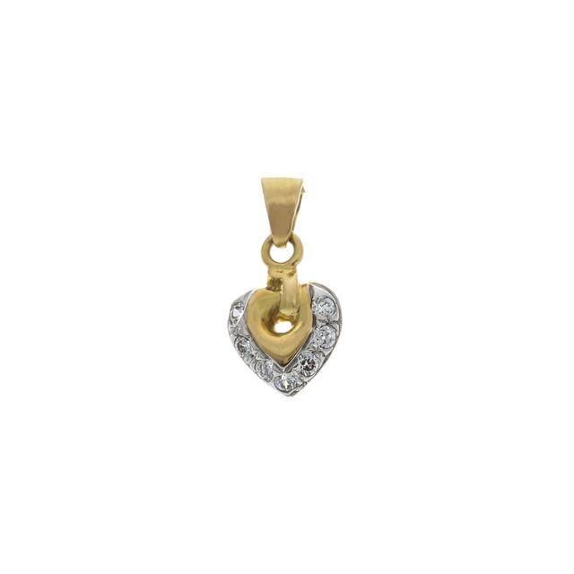 Minal Heart Cubic Italy Pendant