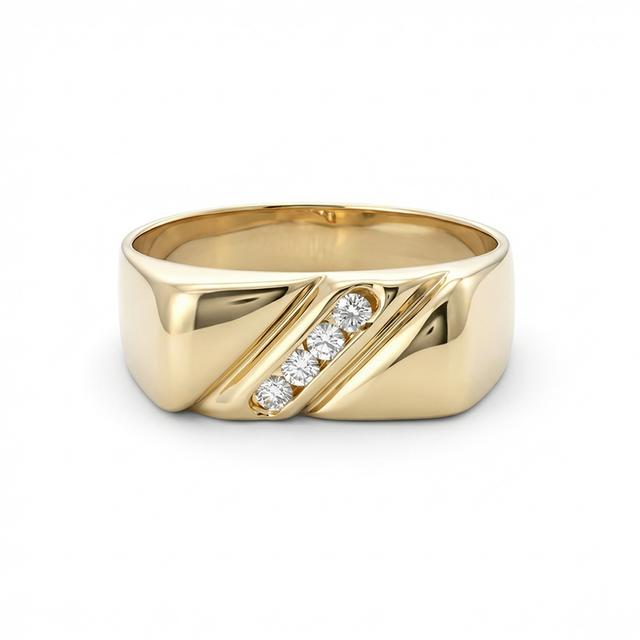 Druki Diamond Men's Ring